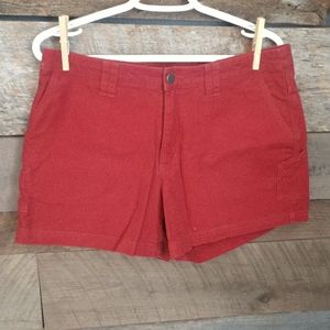 Brick Red Patagonia Organic Cotton Shorts